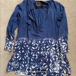 Blue life tunic